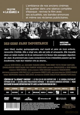 Des Gens Sans Importance [DVD]