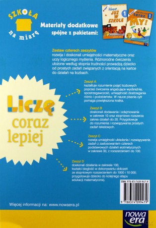 Szkoła na miarę No Liczę coraz lepiej B [KSIĄŻKA]