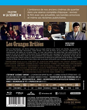 Granges Brulees (Les) [Blu-Ray]