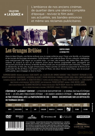 Granges Brulees (Les) [DVD]