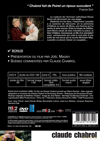 Inspecteur Lavardin [DVD]