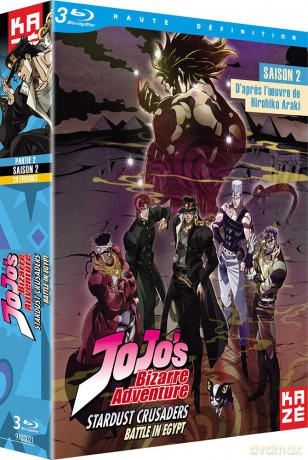 Jojo S Bizarre Adventure - S2 - Stardust Crusaders - Partie 2 Sur 2 - 3Brd [Blu-Ray]