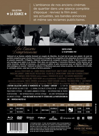 Liaisons Dangereuses 1960 (Les) [DVD]