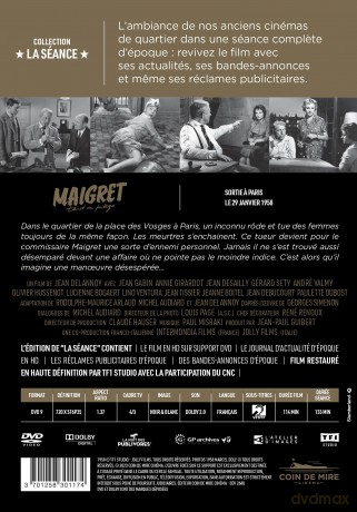 Maigret Tend Un Piege [DVD]