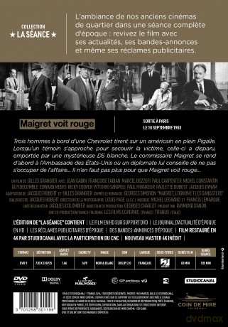 Maigret Voit Rouge [DVD]