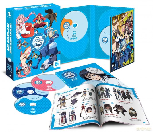 Moi Quand Je Me Reincarne En Slime - Saison 1 - 5 Blu-Ray [Blu-Ray]