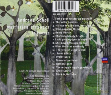 Scholl Andreas: Folksongs [CD]