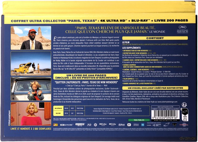 Paris, Texas (Paryż, Teksas) [Blu-Ray 4K]+[Blu-Ray]