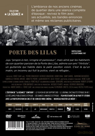 Porte Des Lilas [DVD]