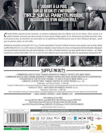 Tirez Sur Le Pianiste [Blu-Ray]