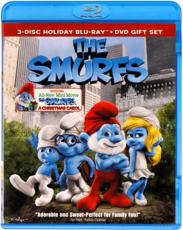 The Smurfs (Smerfy) [Blu-Ray]+[2DVD]
