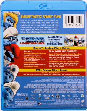 The Smurfs (Smerfy) [Blu-Ray]+[2DVD]