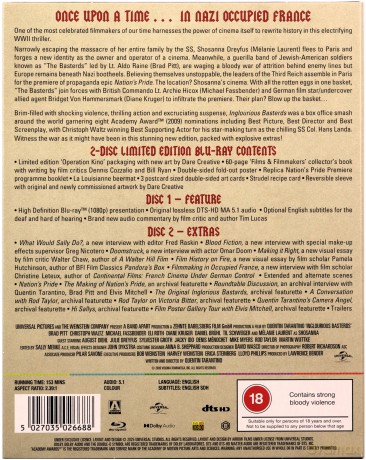 Inglourious Basterds (Bękarty wojny) [Blu-Ray]