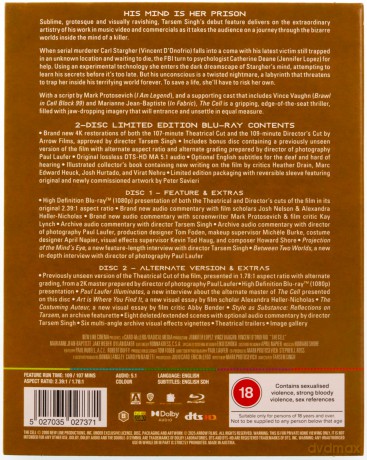 The Cell (Cela) [2xBlu-Ray]