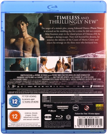 The Count of Monte Cristo (Hrabia Monte Christo) [Blu-Ray]