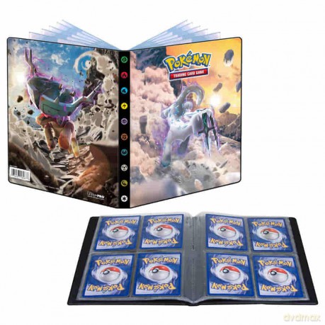 Ultra Pro Pokemon 4 Pocket Portfolio Scarlet and Violet Ting Lu and Chien Pao Album [FIGURKA]