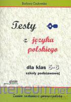 Testy z języka polskiego dla kl. 5-6 GRAM [KSIĄŻKA]