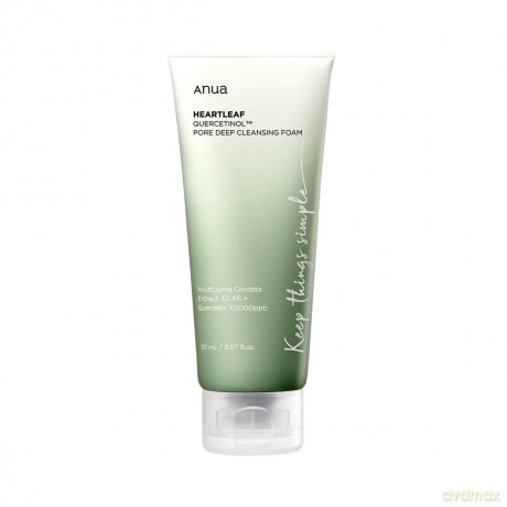 Anua - Heartleaf Quercetinol Pore Deep Cleansing Foam 150 ml