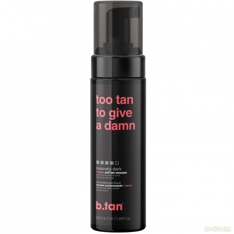 b.tan - Too Tan To Give A Damn Tan Mousse 200 ml