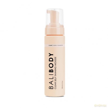 BALI BODY - Clear Self Tanning Mousse Light 200 ml
