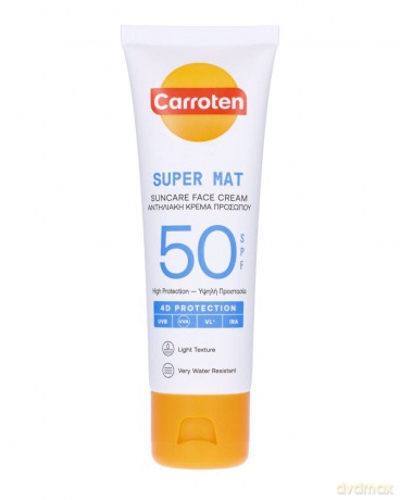 Carroten - Face Super Mat Cream SPF 50 50 ml