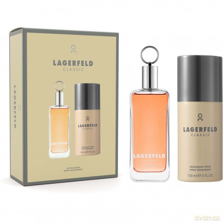 Karl Lagerfeld - Classic After Shave + Deo Spray - 100 ml + 150 ml