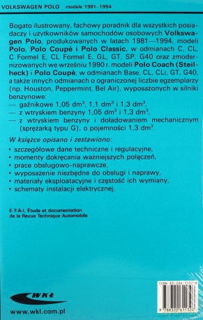 Volkswagen Polo modele 1981-1994 [KSIĄŻKA]