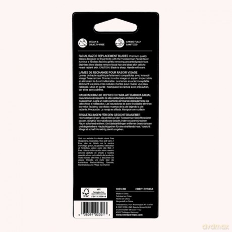 Tweezerman - Facial Razor Replacement Blades