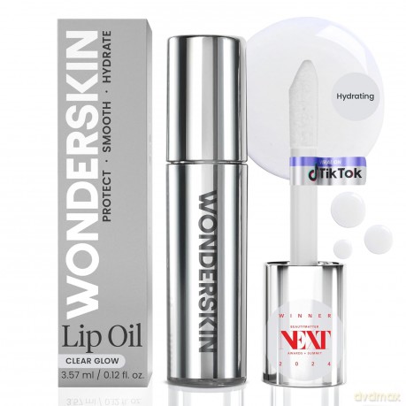 Wonderskin - Lip Rehab Therapy Oil Clear