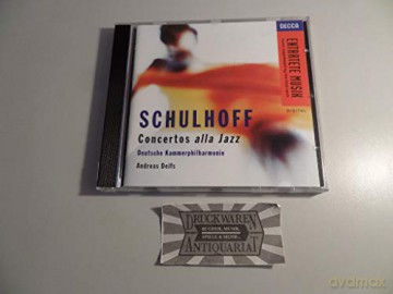 Schulhoff: Schulhoff:Concerto Alla Jazz [CD]