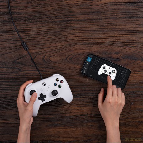 8BitDo Ultimate Wired Xbox Pad White (Xbox Series X/S, XONE, PC)