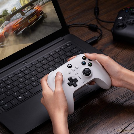 8BitDo Ultimate Wired Xbox Pad White (Xbox Series X/S, XONE, PC)
