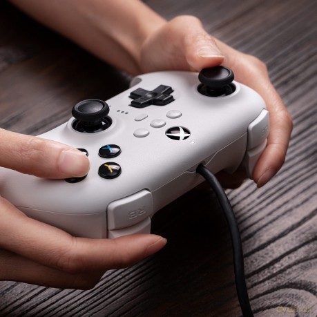 8BitDo Ultimate Wired Xbox Pad White (Xbox Series X/S, XONE, PC)