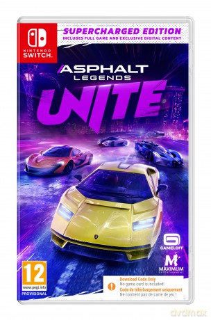 Asphalt Legends UNITE: Supercharged Edition (Code in Box) [GRA SWITCH]