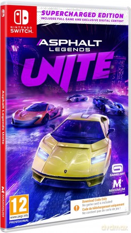 Asphalt Legends UNITE: Supercharged Edition (Code in Box) [GRA SWITCH]