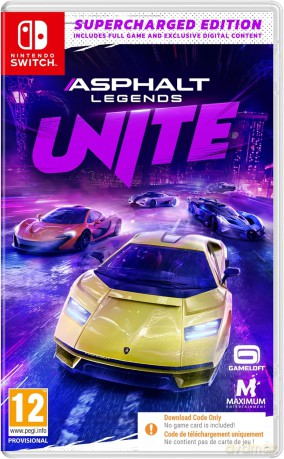 Asphalt Legends UNITE: Supercharged Edition (Code in Box) [GRA SWITCH]