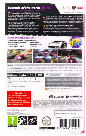 Asphalt Legends UNITE: Supercharged Edition (Code in Box) [GRA SWITCH]