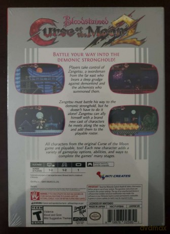 Bloodstained: Curse of the Moon 2 Classic Edition (Limited Run #98) [GRA SWITCH]