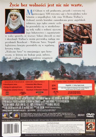 Braveheart - Waleczne serce [DVD]