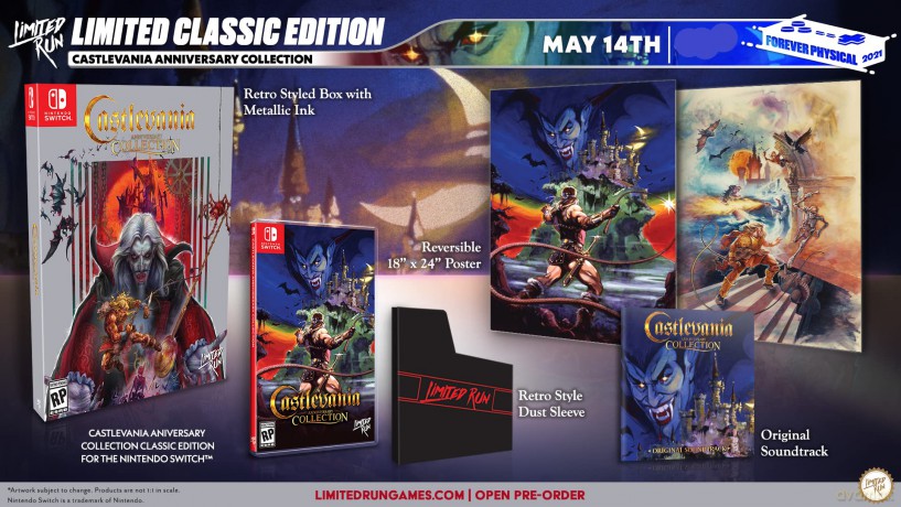 Castlevania Anniversary Collection Classic Edition (Limited Run Games) [GRA SWITCH]