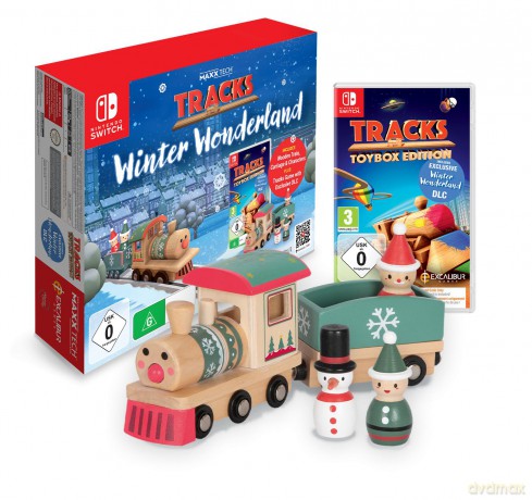 Maxx Tech Tracks Winter Wonderland Kit For Switch [GRA SWITCH]