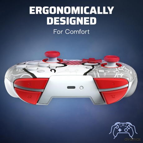 PDP Rematch Wireless Controller Glow - Boo Hoo