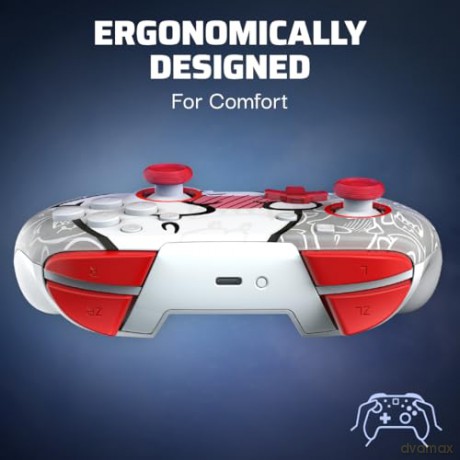 PDP Rematch Wireless Controller Glow - Boo Hoo