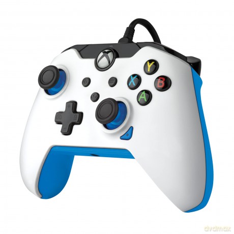PDP Wired Controller Xbox Series X White - Ion (Blue)