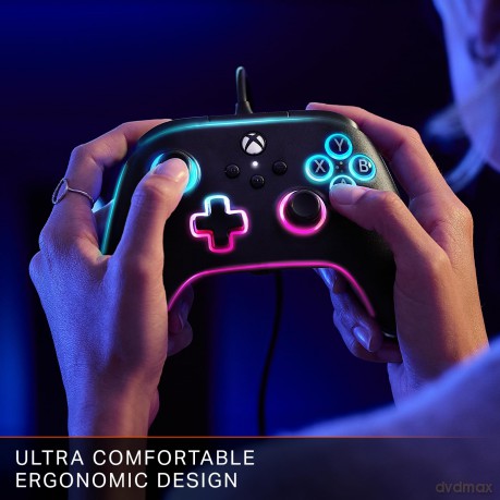 PowerA Advantage Wired Controller for Xbox Series X - S with Lumectra - White