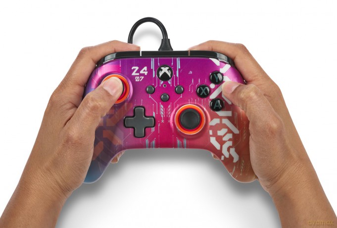 PowerA Enhanced Wired Controller - Cyber Style (Xbox X/S)