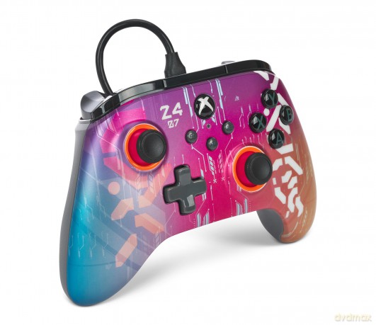 PowerA Enhanced Wired Controller - Cyber Style (Xbox X/S)