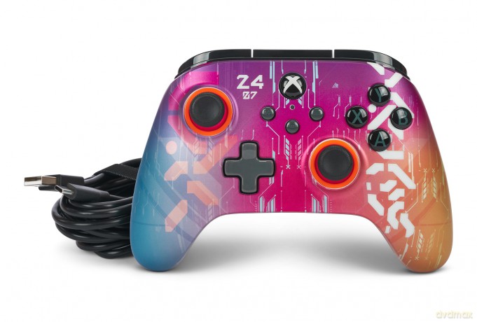 PowerA Enhanced Wired Controller - Cyber Style (Xbox X/S)