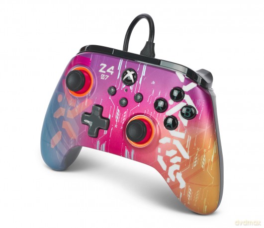 PowerA Enhanced Wired Controller - Cyber Style (Xbox X/S)