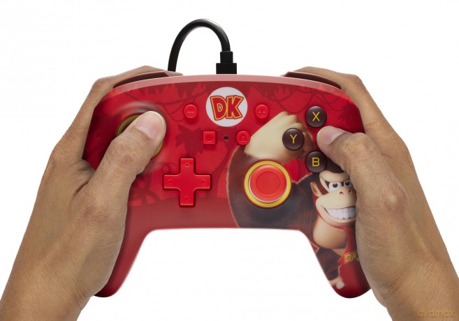 PowerA Enhanced Wired Controller - Donkey Kong Flex (Nintendo Switch)